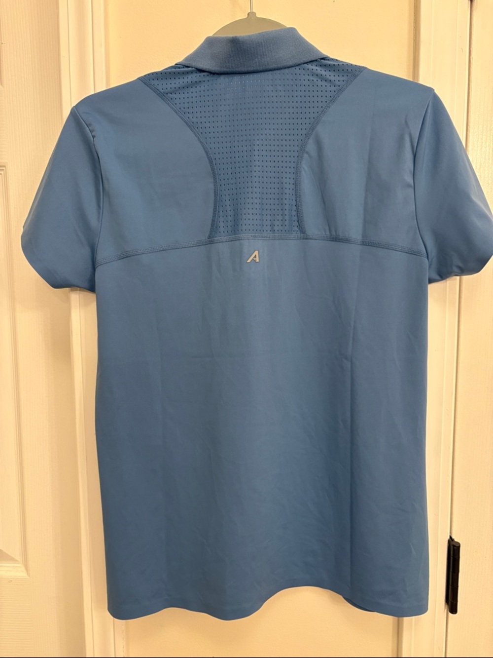 Antigua Medium Navy Zip Polo - Picture 4 of 4